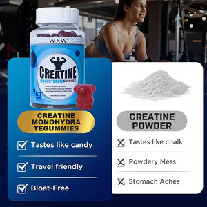 สต็อก wxw เพิ่มความเร็วในการฟื้นตัว Creatine กัมมี่ natrual Creatine gamies โปรตีน Creatine monohydrate ปรับปรุงเหนียวพลังงาน - Product Image 3