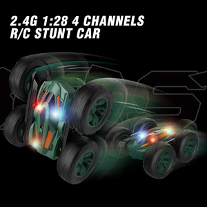 Voiture rotative à 360 degrés pour enfants, avec télécommande légère, équilibre automatique, remplace la piste, Double face - Product Image 2