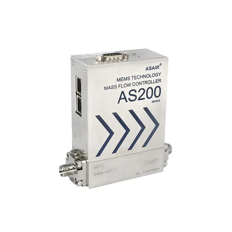 유량 컨트롤러용 태양광 반도체 AS 고정밀 가스 품질 컨트롤러 AS200