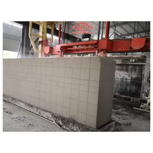 100,000 M2 Aac Betonblokmachine Autoclaaf Beluchte Beton Aac Bord Paneel Bakstenen Blokmachine