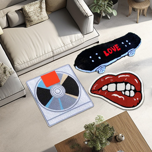 <span class=keywords><strong>Tapis</strong></span> tuftés personnalisés en laine acrylique de luxe pour <span class=keywords><strong>tapis</strong></span> personnalisé de salon - Product Image 2
