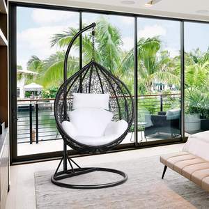 Revolve Egg Swing <strong>Chair</strong> Furniture Rattan Wicker Comfortable <strong>Chair</strong> in Outdoor - Product Image 2