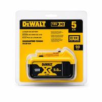 Pour batterie Li-ion DEWALT DCB184 18V / 20V Max XR 5.0Ah |   Jauge de carburant LED 90Wh |   Authentique et autorisé |   Vente en gros en stock