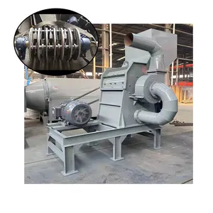 Scrap Can Crusher Industrial Aluminum Iron Separation Automatic Crusher Automatic Oil Drum Tin Crusher