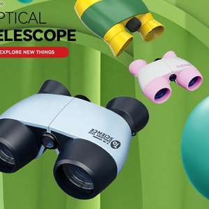 Enfants jumelles <span class=keywords><strong>jouet</strong></span> éducatif tige Exploration en plein air haute résolution Portable optique enfants jouets apprentissage télescope - Product Image 2