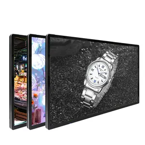 4k 모니터 방수 벽 마운트 디지털 간판 LCD 디스플레이 광고 화면