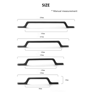 Modern Furniture Hardware Arched Zamak Handle Cupboard <strong>Door</strong> Drawer <strong>Knob</strong> Zinc Alloy Wardrobe Kitchen Cabinets Handles and Pulls - Product Image 6
