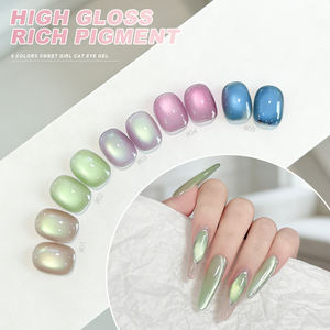 Miss Gooey Nouvelle <span class=keywords><strong>Tendance</strong></span> 9 Couleurs Sweet Girl Cat Eye Gel Vernis À Ongles Hema Gratuit Marque Privée Personnalisée Nail Salon Vernis Gel Magnétique - Product Image 4