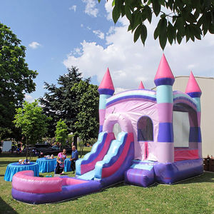 Maison gonflable commerciale de rebond de garçons de videur avec la glissière pour sauter et faire la fête - Product Image 5