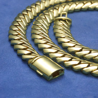 Chaîne cubaine Miami NUOYA 12 mm plaquée or 18 carats, argent 925, bijoux hip-hop fins, collier personnalisé pour rappeur
