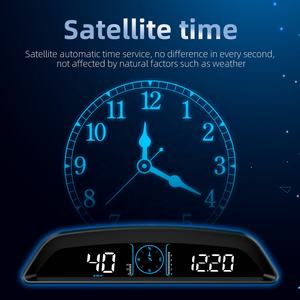 HUD G3 para Automóvil, Pantalla de Visualización Frontal, Velocímetro GPS, Computadora de a Bordo, Reloj Digital Inteligente, Alarma, Medidor, Accesorios para Automóviles, Electrónica para Automóviles - Product Image 4