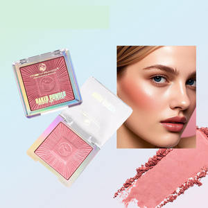 Nueva paleta de maquillaje de hierbas exquisita compacta <span class=keywords><strong>Mini</strong></span> sombra de ojos de rubor con sombra cremosa mate metálica brillante té de la leche para la cara - Product Image 2