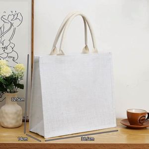 Bolsa Ecológica de Yute con Logotipo Personalizado, Reutilizable, para Ferias Comerciales, Empaque Minorista, Marketing Corporativo y Promociones - Product Image 5