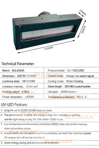 Lampe UV pour imprimante à convoyeur UV <span class=keywords><strong>Toshiba</strong></span> CEN4 Ricoh G5G6 à double rangée de têtes d'impression et Epson I3200 5ème et 7ème génération à têtes d'impression multiples - Product Image 2