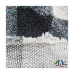 Factory Direct 100% Polyester Knit Warm Super Soft Fleece/velvet Shu Velveteen Fabric Custom Printing For Home Textile Clothing