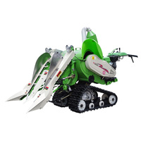 Wishope Mini moissonneuse-batteuse de riz avec moteur et moteur pour les petits agriculteurs