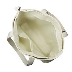 Sac fourre-tout promotionnel OEM à prix réduit, grande capacité, design élégant, pour femme, avec logo brodé personnalisé - Product Image 3