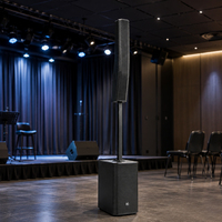 Sistema de Sonido Activo para Columnas de Iglesia Modernas, para Actuaciones Móviles Profesionales