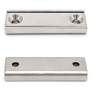 Imán de Canal Rectangular de Tierras Raras Directo de Fábrica, 30 kg de Fuerza de Retención, Imán Permanente de Copa NdFeB N35 N42 Duradero - Product Image 2