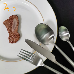 Vente directe d'usine, ensemble de couverts en acier inoxydable 430, couteau à steak, couteau occidental, fourchette, cuillère à dessert - Product Image 6