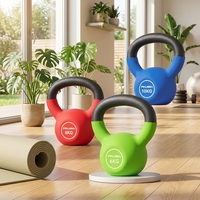 Kettlebells en fonte JOYFIT pour l'entraînement, la remise en forme, la compétition de musculation