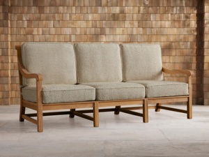 Ensemble de canapés d'extérieur en teck moderne avec <span class=keywords><strong>mousse</strong></span> à séchage rapide <span class=keywords><strong>pour</strong></span> cour et hôtel, sièges de patio durables et écologiques - Product Image 2