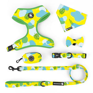 Logotipo personalizado mal de ojo Arnés para perros Impreso Diseñador Arnés para mascotas Personalizado mal de ojo Collares para mascotas Correa Accesorios para mascotas personalizados - Product Image 3