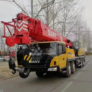 Grue sur camion Sany QY50 d'occasion de 50 tonnes, bien entretenue, pièces d'origine, capacité de levage stable pour projets d'ingénierie - Product Image 1