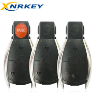 Coque de clé de voiture télécommandée XNRKEY à 2/3/4 boutons pour Mercedes Benz A B C E S CL CLS CLA CLK W203 W204 W205 W210 W211 W212