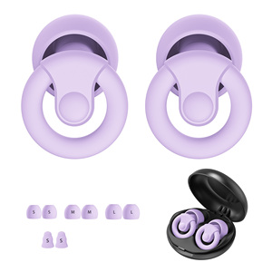 Bouchons d'oreilles en mousse filtrante 4 tailles, réduction du bruit, ajustables, anti-bruit, silencieux, réutilisables, pour festivals et sommeil - Product Image 3