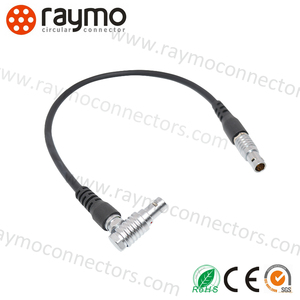 Fgg.0b. 302 2-Pins Connector Tot Verstelbare Stekker Fsg 0b 2-Pins Haakse Kabelbevestigingsconnector Met Kabelassemblage - Product Image 3