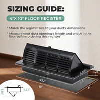 Grille de ventilation en plastique pour porte d'armoire, couvercle décoratif de dissipation de chaleur pour armoire à chaussures et penderie