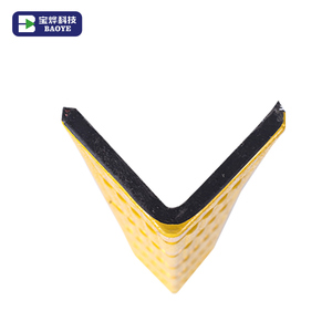 Protections d'angle de sécurité Baoye pour garage, garde-murs en plastique et caoutchouc, moulés par compression prismatique haute intensité, personnalisés pour routes - Product Image 4