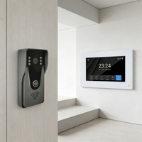 Interphone vidéo Wi-Fi 2 fils avec écran tactile haute définition pour complexes commerciaux