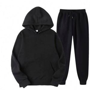 Solid Color Girls Sports Sweater <b>Women</b> Suit Fashion <b>Fleece</b> Men's Hoodie Large Size - Product Image 1