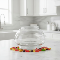 Pot en verre transparent de qualité alimentaire, écologique, 960 ml, grande capacité, personnalisable, pour bonbons, biscuits, épices