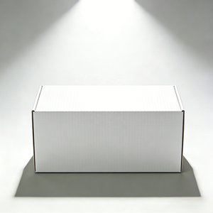 Cajas de Cartón Corrugado Blancas para Envíos, Embalaje y Correo, Reforzadas, con Interior Reforzado - Product Image 4