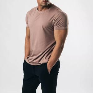 Camisetas de Hombre de Alta Calidad del Fabricante, Ajuste Entallado, Ropa Deportiva para Gimnasio, 95% Algodón, 5% Elastano, Camiseta con Estampado Personalizado para Hombre - Product Image 4