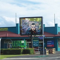 Panneau publicitaire extérieur pour devanture de magasin, écran numérique mural P4, panneau d'affichage numérique pour devanture de magasin, écran LED pour magasin