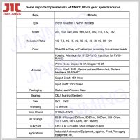 JIANMING Worm Gear Box RV/SRV/NRV Servo Motor Pengurang Kecepatan Motor Fase Tunggal dengan Transmisi Gear Shaft Mounted SpeedReducer