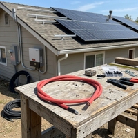 Cable de Alimentación de Cobre Estañado de un Solo Núcleo con Aislamiento XLPO y Revestimiento XLPO para Conexión de Corriente Continua y Cableado de Baterías