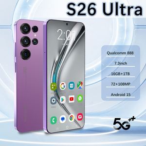 Điện thoại thông minh 5G S26 Ultra chính hãng, khuyến mãi nóng <span class=keywords><strong>2025</strong></span>, màn hình HD 7.3 inch, SIM kép, 16GB+1TB, chất lượng cao, Android 15, sạc nhanh 100W, tiếng Tây Ban Nha - Product Image 3