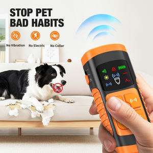रंगीन स्क्रीन कुत्ते छाल निवारक उपकरण 1200 माह रिचार्जेबल हैंडल प्रशिक्षण अच्छा व्यवहार अल्ट्रासोनिक डॉग सरीसृप - Product Image 5