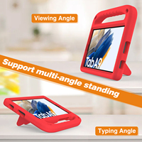 Support polyvalent antichoc résistant aux chutes pour enfants Housse de tablette pour Samsung Galaxy Tab A9 8.7 pouces mignon EVA protecteur