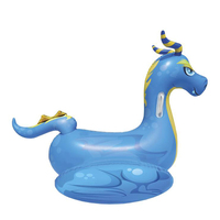 Bouée gonflable Dragon à chevaucher en PVC épaissi, jouet aquatique à bascule pour enfants et adultes, pour le plaisir au lac et à la plage