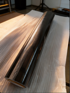 Hot-selling Factory Paper-backed 1.52x17m 5D Carbon Fiber <b>Black</b> Vinyl PVC Auto <b>Wrap</b> Film - Product Image 2