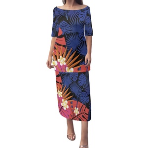 Các New Tùy Chỉnh Phụ Nữ Ăn Mặc Bán Buôn Chất Lượng Cao Cá Tính O-Cổ Đảo Quần Áo Hai-Mảnh Thiết Lập Bất kỳ Thiết Kế Tùy Biến - Product Image 6