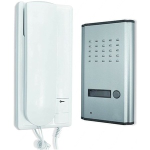Kit de Intercomunicación para Vivienda Unifamiliar con Unidad Externa e Interna, Abrepuertas de 2 o 4 Cables - Product Image 1