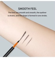 Pinceau jetable pour extension de cils, pinceau à mascara, applicateur de maquillage en nylon, applicateur jetable pour eye-liner fin