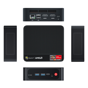Para Beelink SER5 Mini PC Compatible de fábrica Pantalla Dual 4K 60Hz <span class=keywords><strong>DDR4</strong></span>/M.2 Nvme WIFI + BT5.2 Win11 Compatible AU/US/EU/UK - Product Image 5